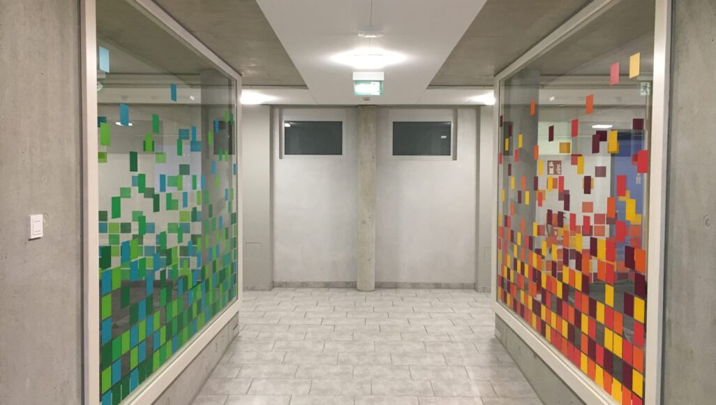 Die Kombination aus sechs ContraSOL-Farbfolien